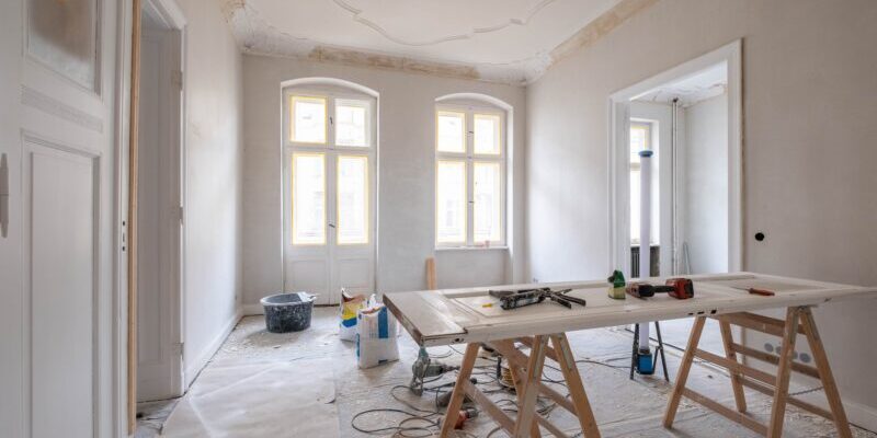 Home,Renovation,,Apartment,Room,During,Refurbishment home-renovations